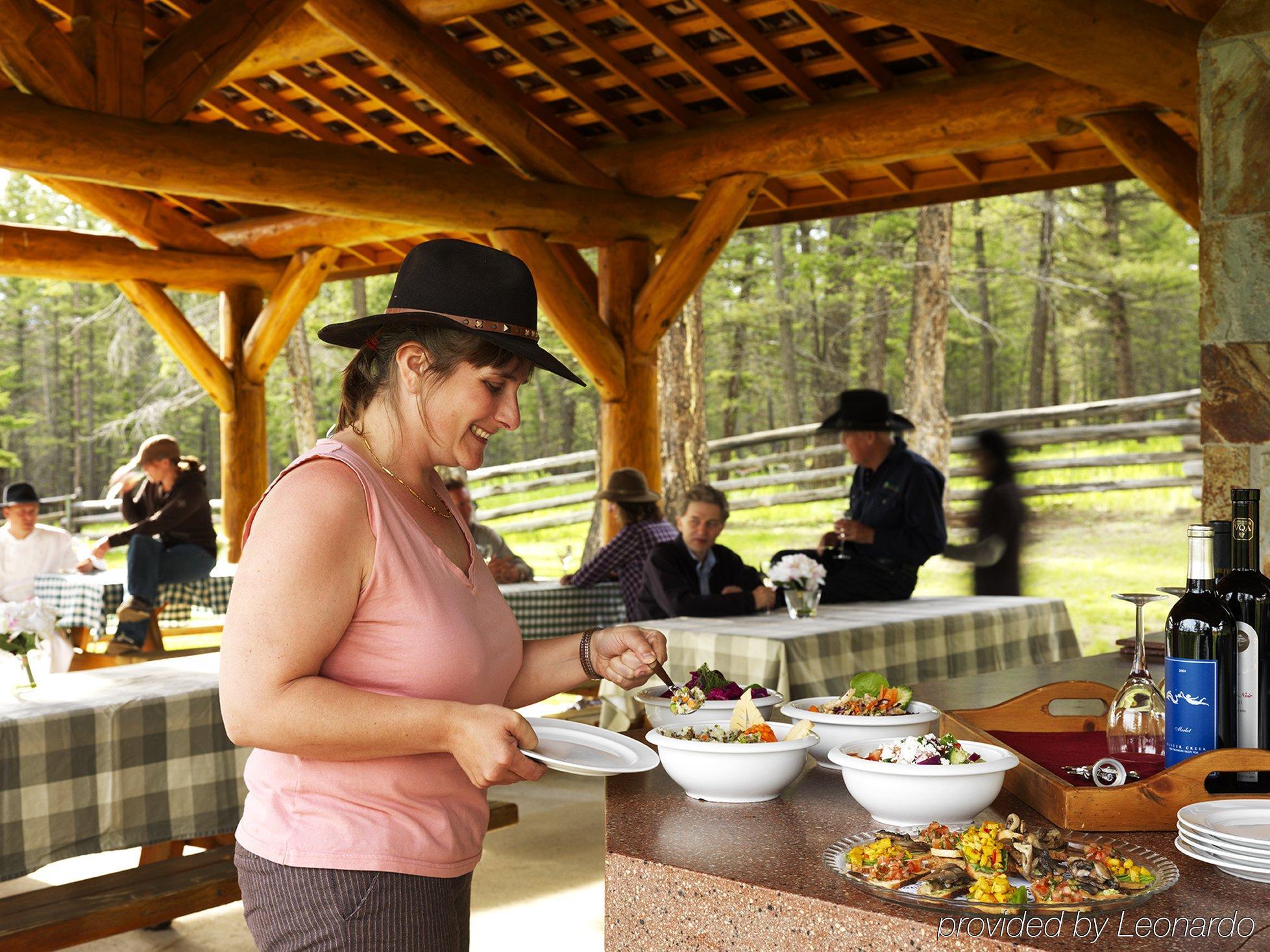 Echo Valley Ranch And Spa Clinton Ristorante foto